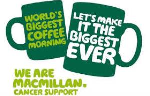 4th October - Macmillan Coffee Morning